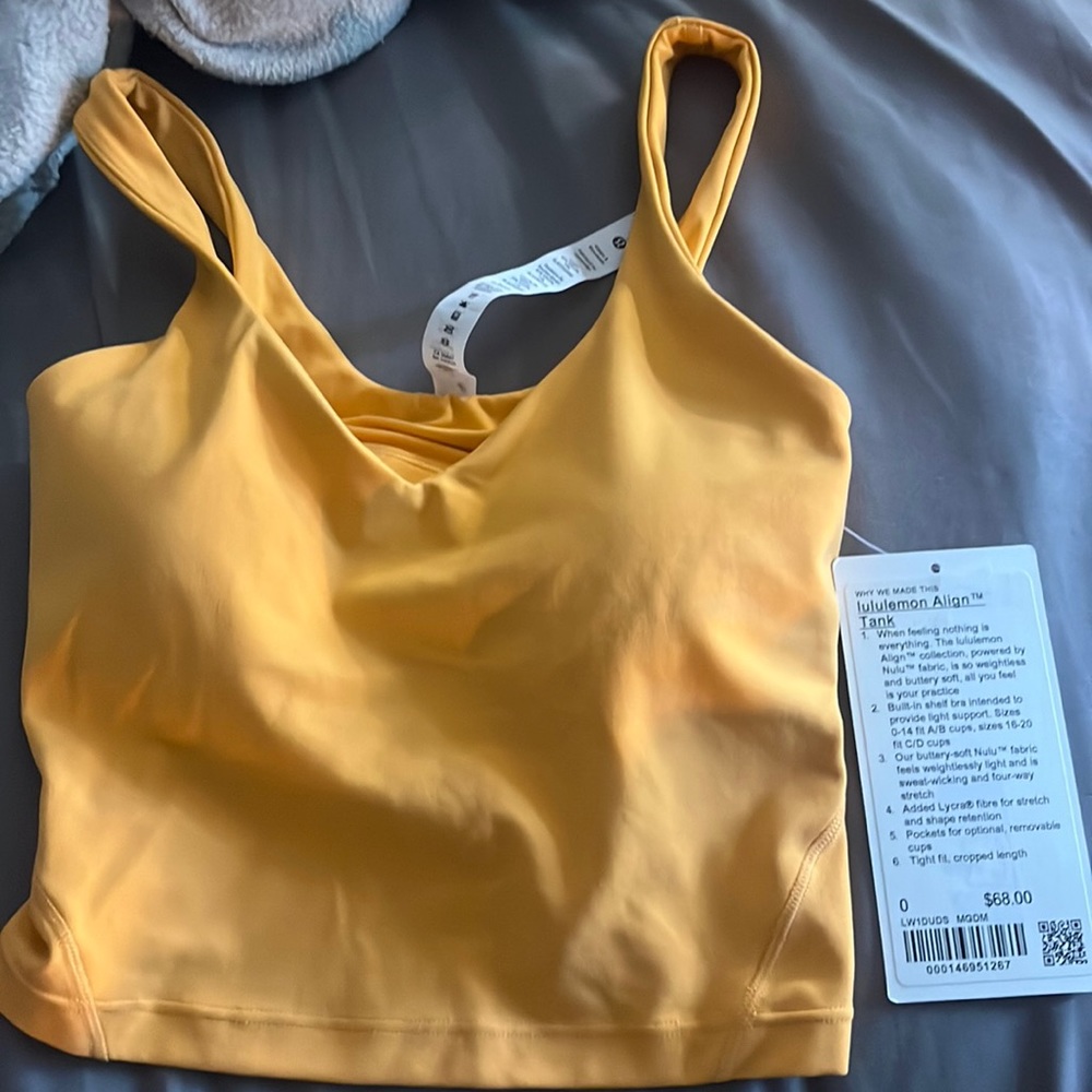Brand new Lululemon align tank